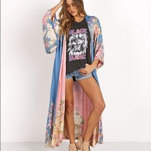 Spell and the gypsy blue skies reversible kimono